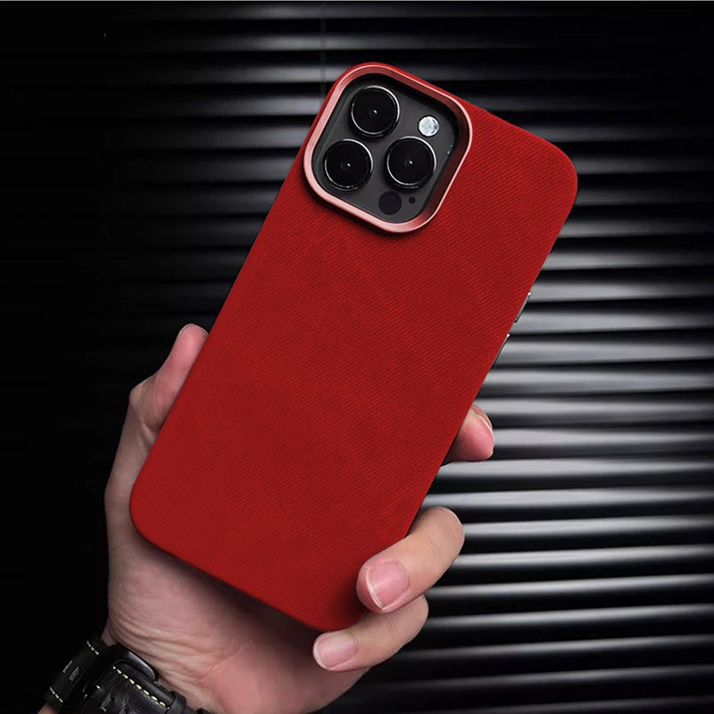 Color: Rose Red
Hand-crafted flannel case featuring a soft texture, durable PC core, and eco-friendly microfiber leather interior. 
Proudly presented by Tree New Bee Accessories — where craftsmanship meets sophistication.
