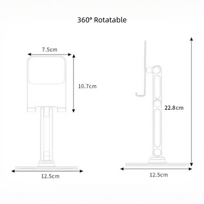Anchor Pro Stand・Premium Rotating And Foldable Desktop Stand・8201