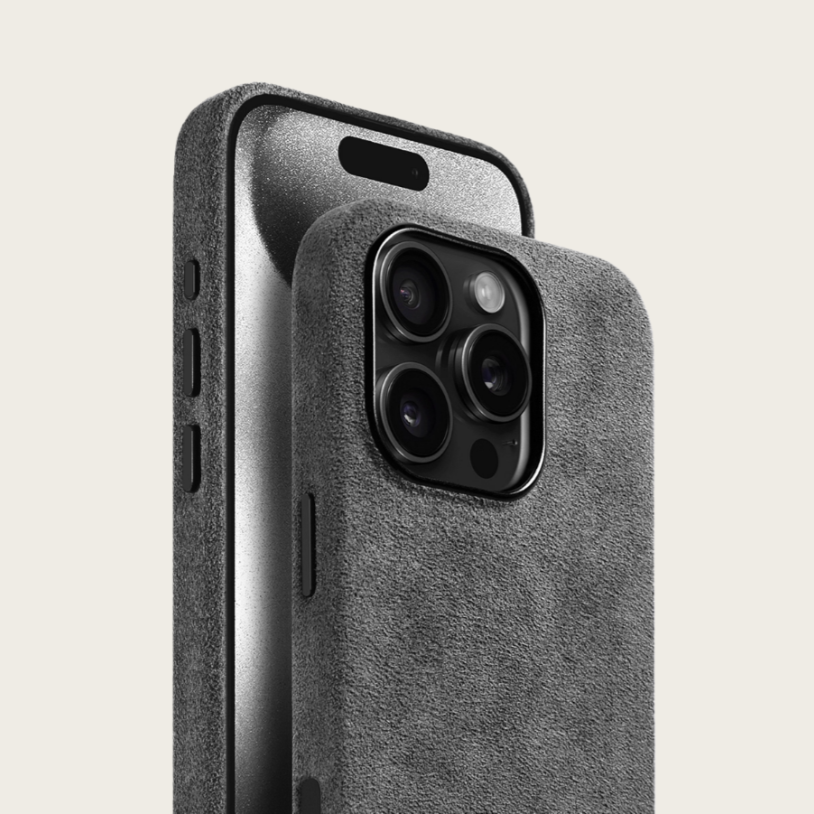 Premium Faux Suede Phone Case – Compatible with iPhone 17 Series 8110