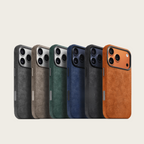 Premium Faux Suede Phone Case – Compatible with iPhone 17 Series 8110