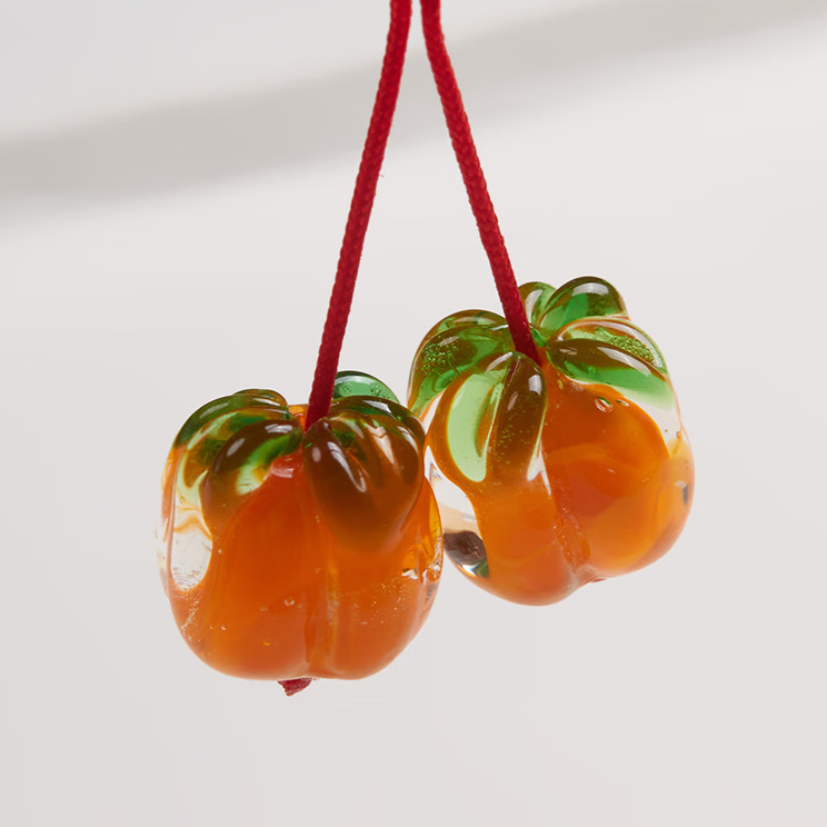 Double Blessing · Red Agate Phone Chain 9001