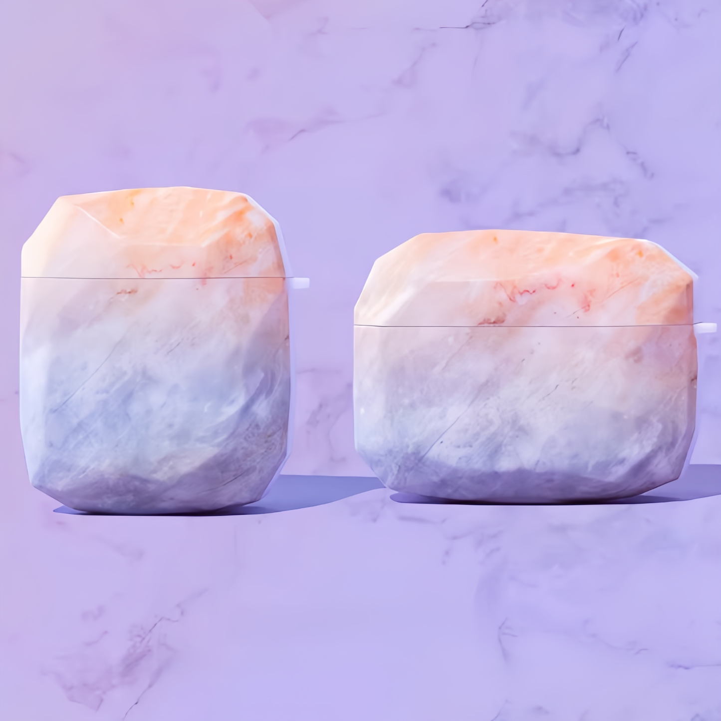 Whisper Marble Case・Silicone Earbuds Cover for AirPods 4・8241