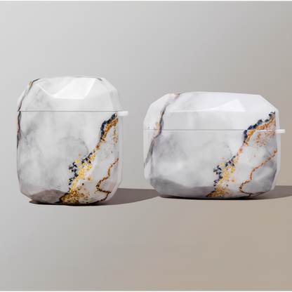 Whisper Marble Case・Silicone Earbuds Cover for AirPods 4・8241