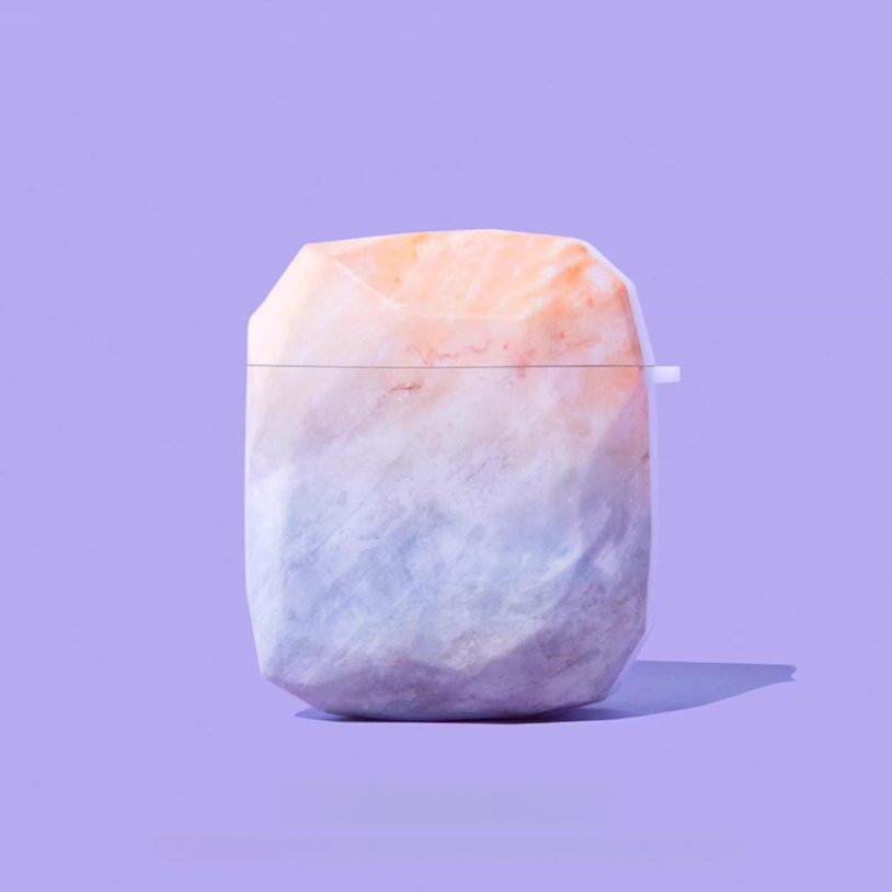 Whisper Marble Case・Silicone Earbuds Cover for AirPods 4・8241