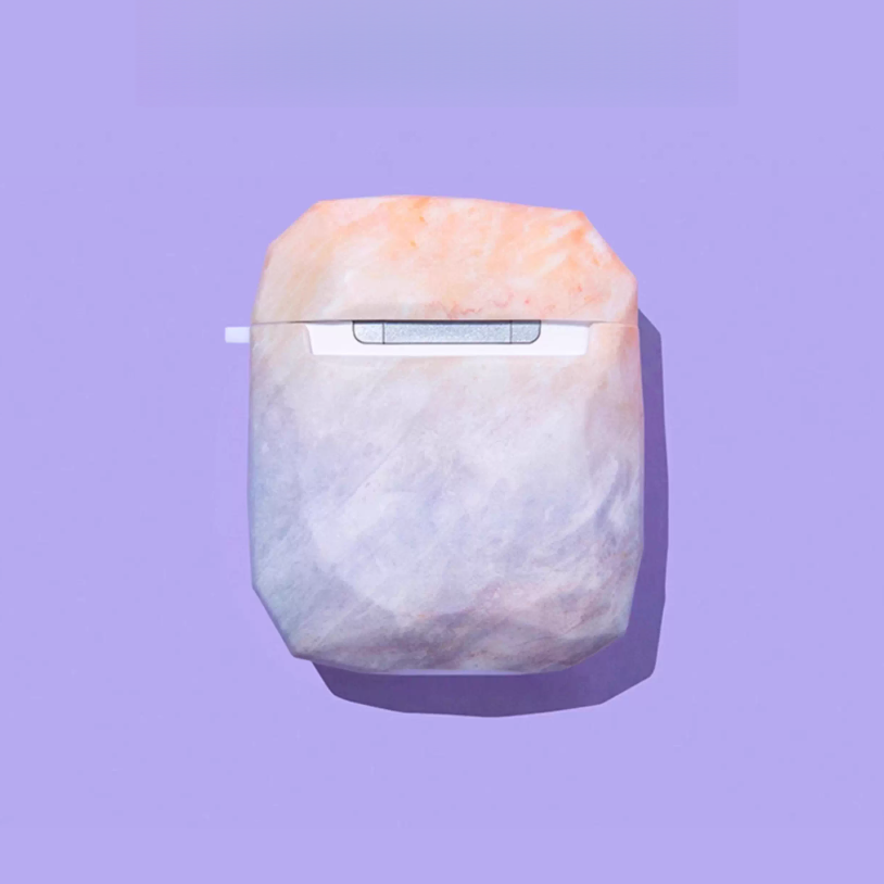 Whisper Marble Case・Silicone Earbuds Cover for AirPods 4・8241