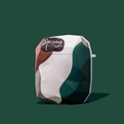 Whisper Marble Case・Silicone Earbuds Cover for AirPods 4・8241