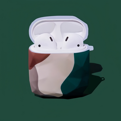 Whisper Marble Case・Silicone Earbuds Cover for AirPods 4・8241