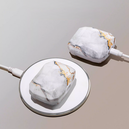Whisper Marble Case・Silicone Earbuds Cover for AirPods 4・8241
