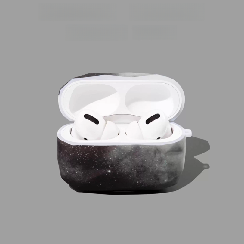 Whisper Marble Case・Silicone Earbuds Cover for AirPods 4・8241