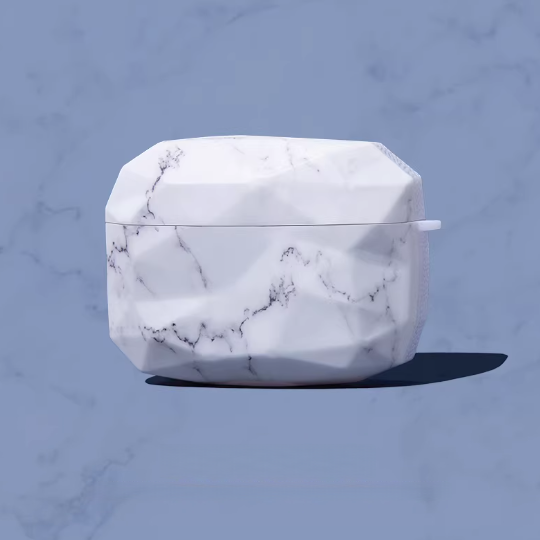 Whisper Marble Case・Silicone Earbuds Cover for AirPods 4・8241
