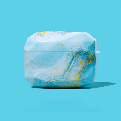 Whisper Marble Case・Silicone Earbuds Cover for AirPods 4・8241