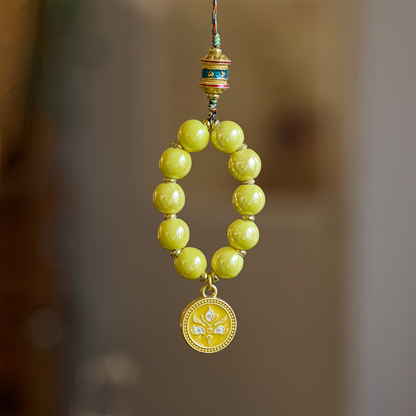 Whisper of Fortune · Porcelain Glass Phone Chain 9004