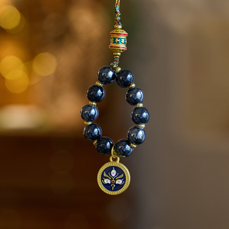 Whisper of Fortune · Porcelain Glass Phone Chain 9004