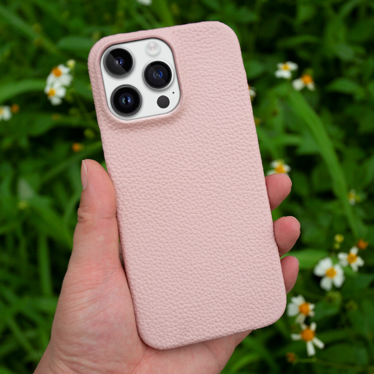 Modern Pebble Leather Case・Compatible with iPhone 16 Series 7914