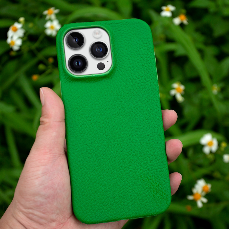 Modern Pebble Leather Case・Compatible with iPhone 16 Series 7914