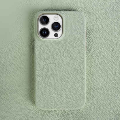 Modern Pebble Leather Case・Compatible with iPhone 16 Series 7914