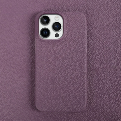 Modern Pebble Leather Case・Compatible with iPhone 16 Series 7914