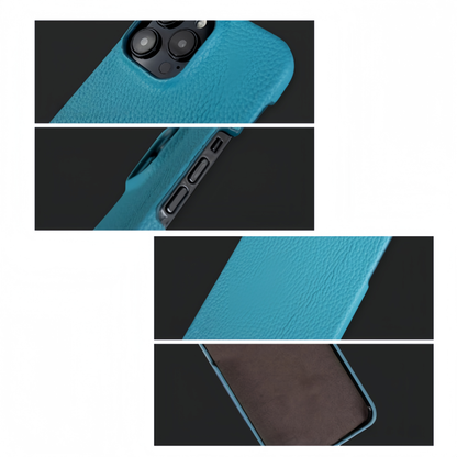 Modern Pebble Leather Case・Compatible with iPhone 16 Series 7914