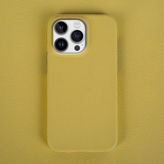 Modern Pebble Leather Case・Compatible with iPhone 16 Series 7914