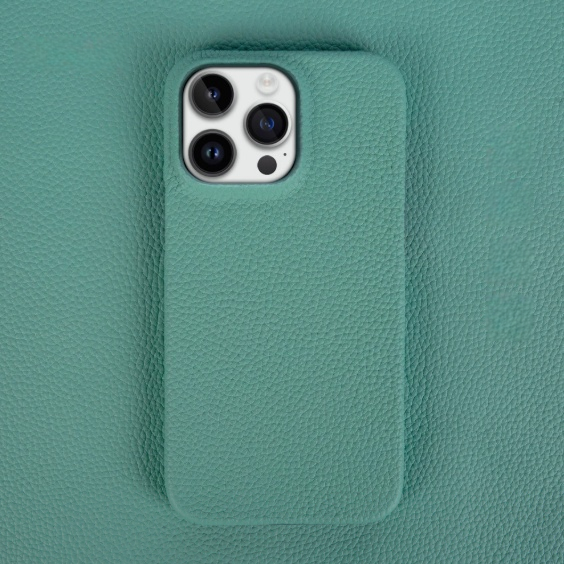 Modern Pebble Leather Case・Compatible with iPhone 16 Series 7914