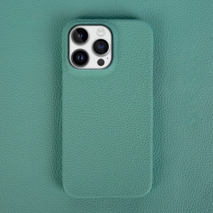 Modern Pebble Leather Case・Compatible with iPhone 16 Series 7914