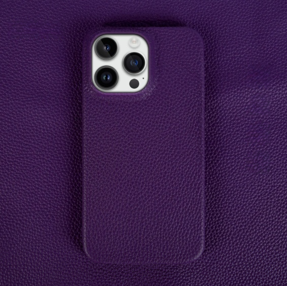 Modern Pebble Leather Case・Compatible with iPhone 16 Series 7914