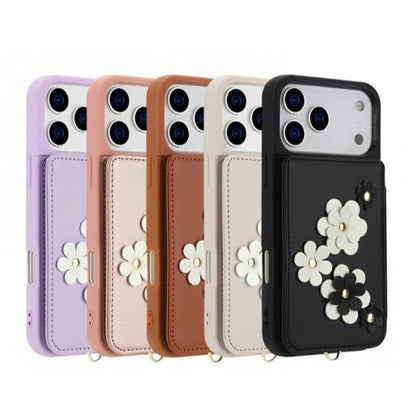 Sweet Bloom Crossbody Phone Case・Compatible with iPhone 16 Series・8133