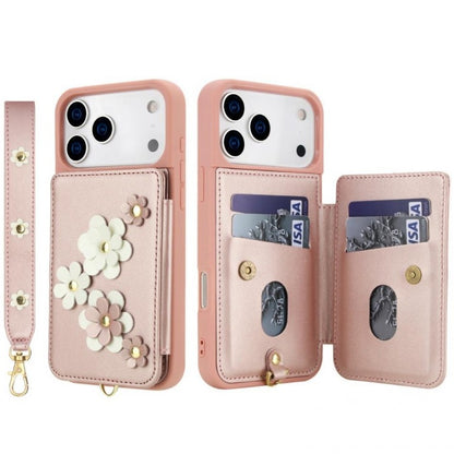 Sweet Bloom Crossbody Phone Case・Compatible with iPhone 16 Series・8133