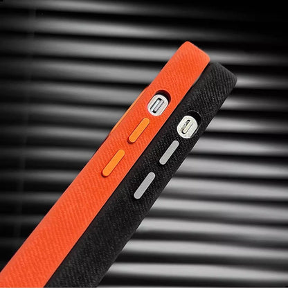 Every button features a refined metallic finish, with a matching metal-textured camera protection ring for a cohesive premium look.