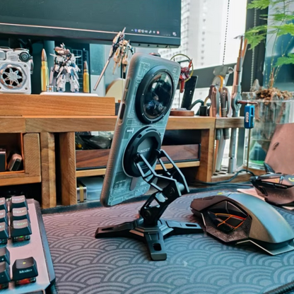 Futuristic Mechanical Arm Desk Phone Stand 8220