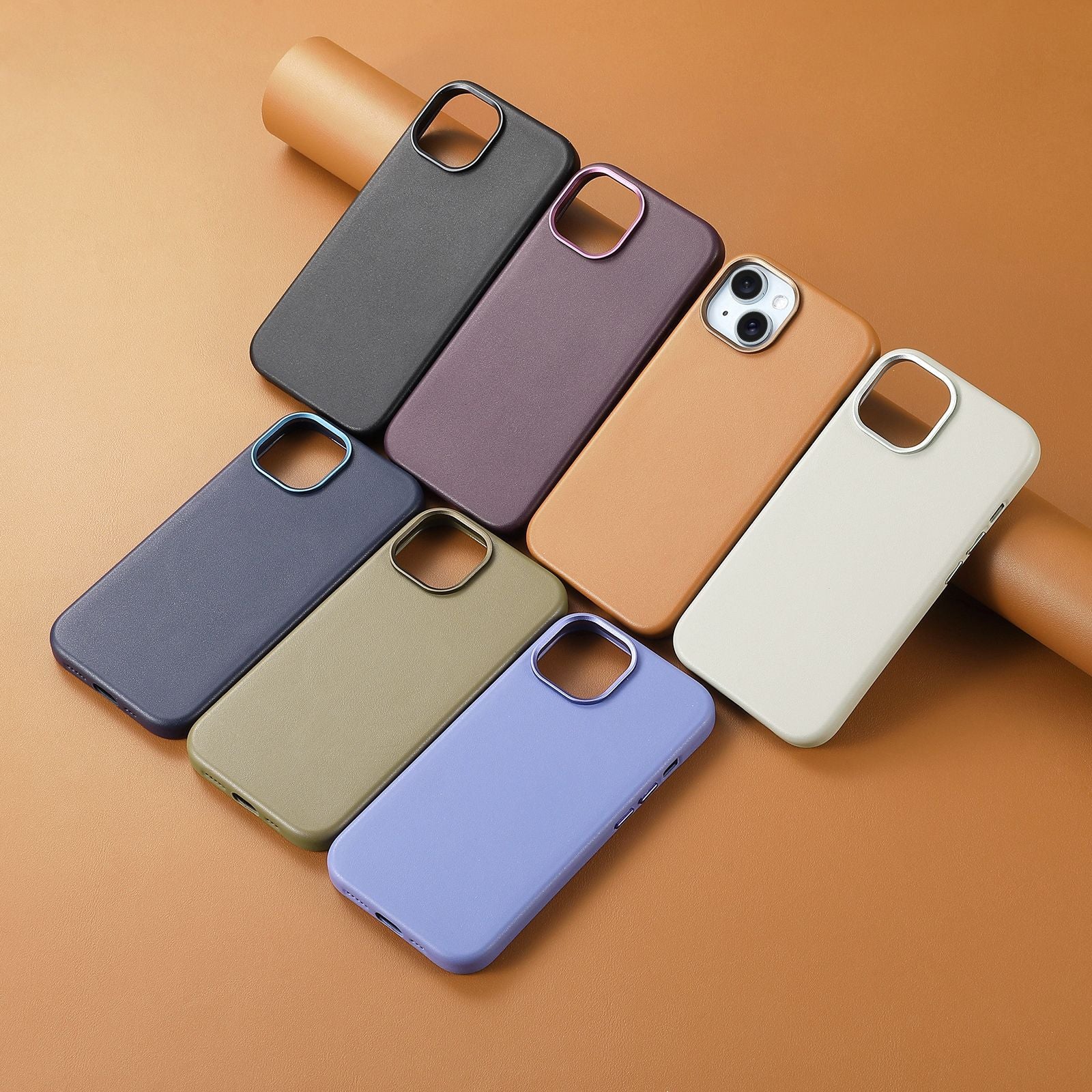 Premium Vegan Leather Phone Case – Compatible with iPhone 16 Series