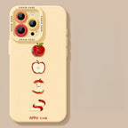 The Bite of an Apple Silicone Phone Case – Compatible with iPhone 17 Series