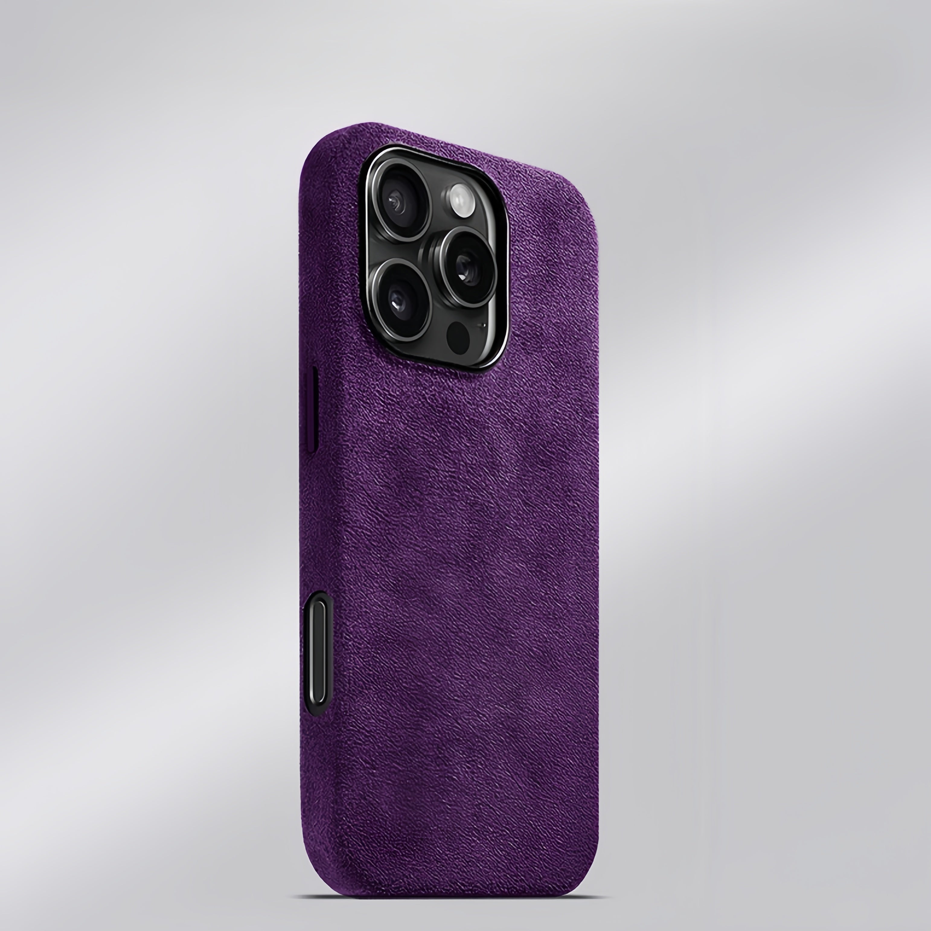 Premium Faux Suede Phone Case – Compatible with iPhone 17 Series