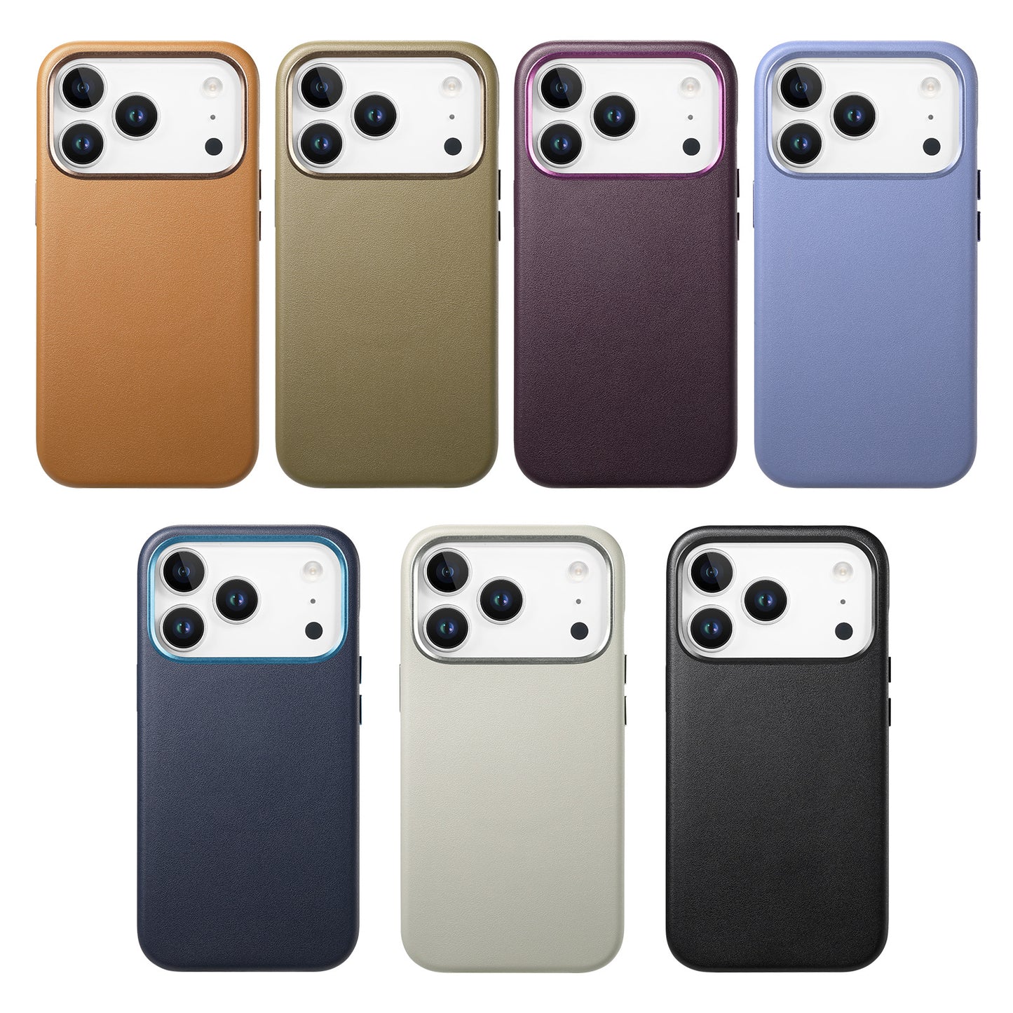 Softline Vegan Leather Case・Compatible with iPhone 17 Series 8120