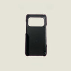 Finely Crafted Mulberry Purple Leather Phone Case - Compatible with iPhone 17 Series 8303