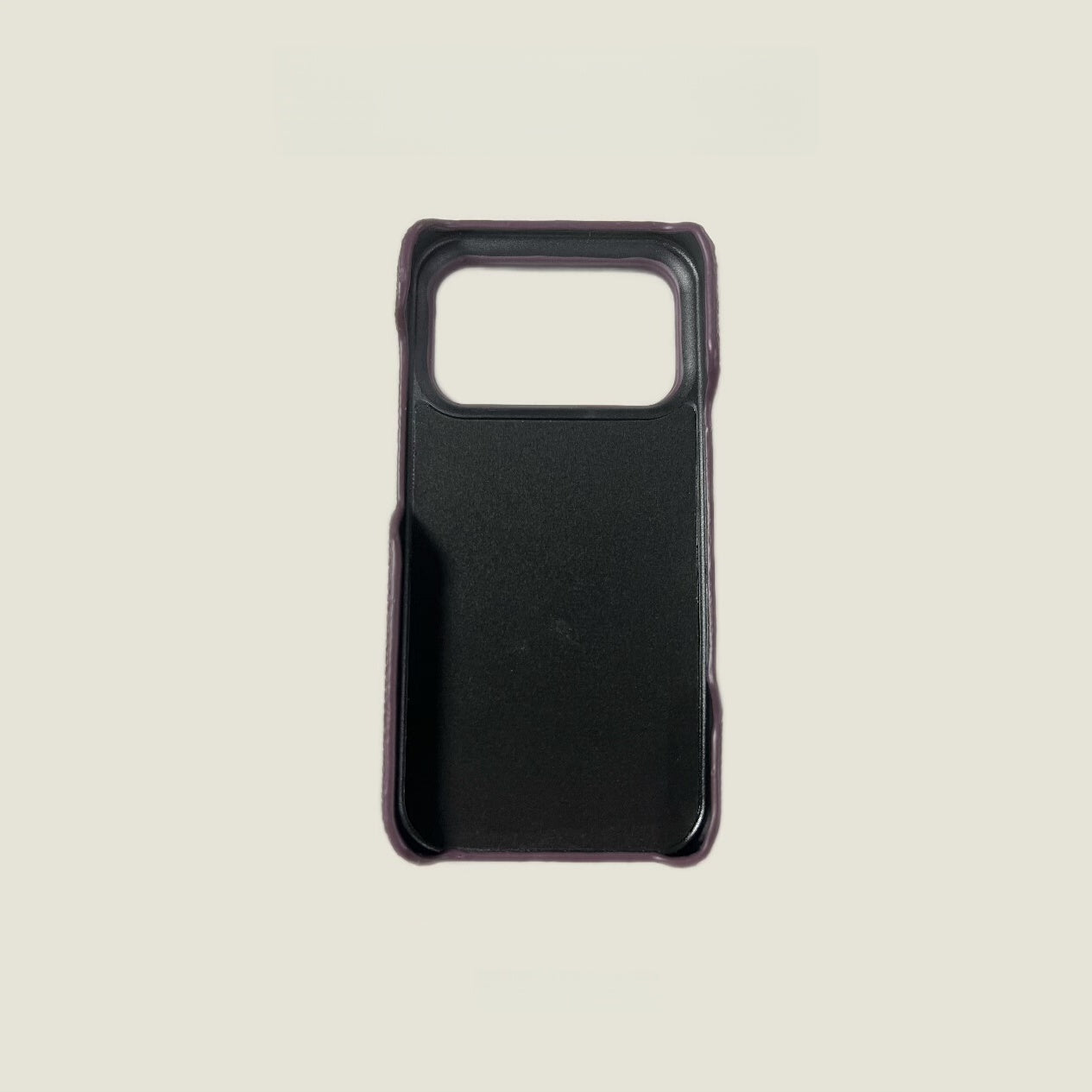 Mulberry Purple Genuine Leather Phone Case・Compatible with iPhone 16 Series・8304