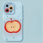 The Bite of an Apple Silicone Phone Case – Compatible with iPhone 17 Series