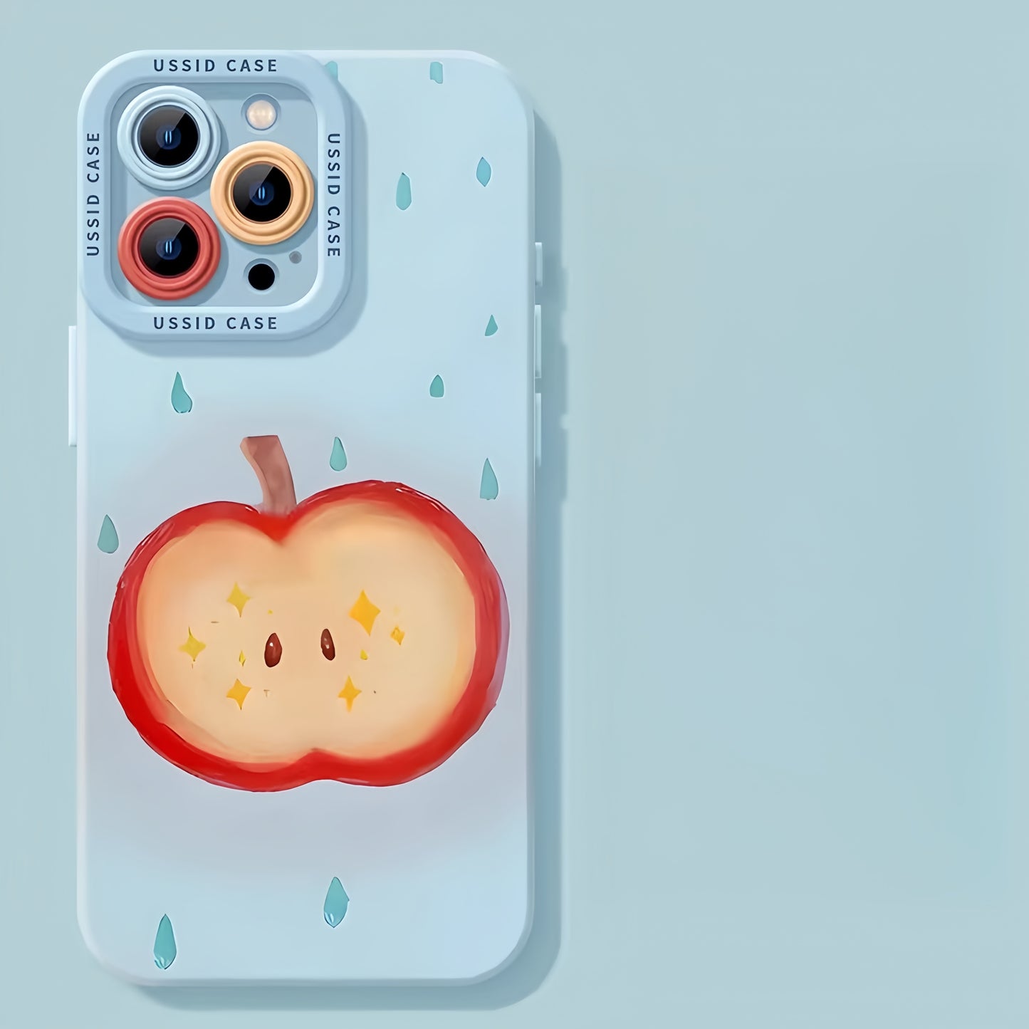 The Bite of an Apple Silicone Phone Case – Compatible with iPhone 15 Series