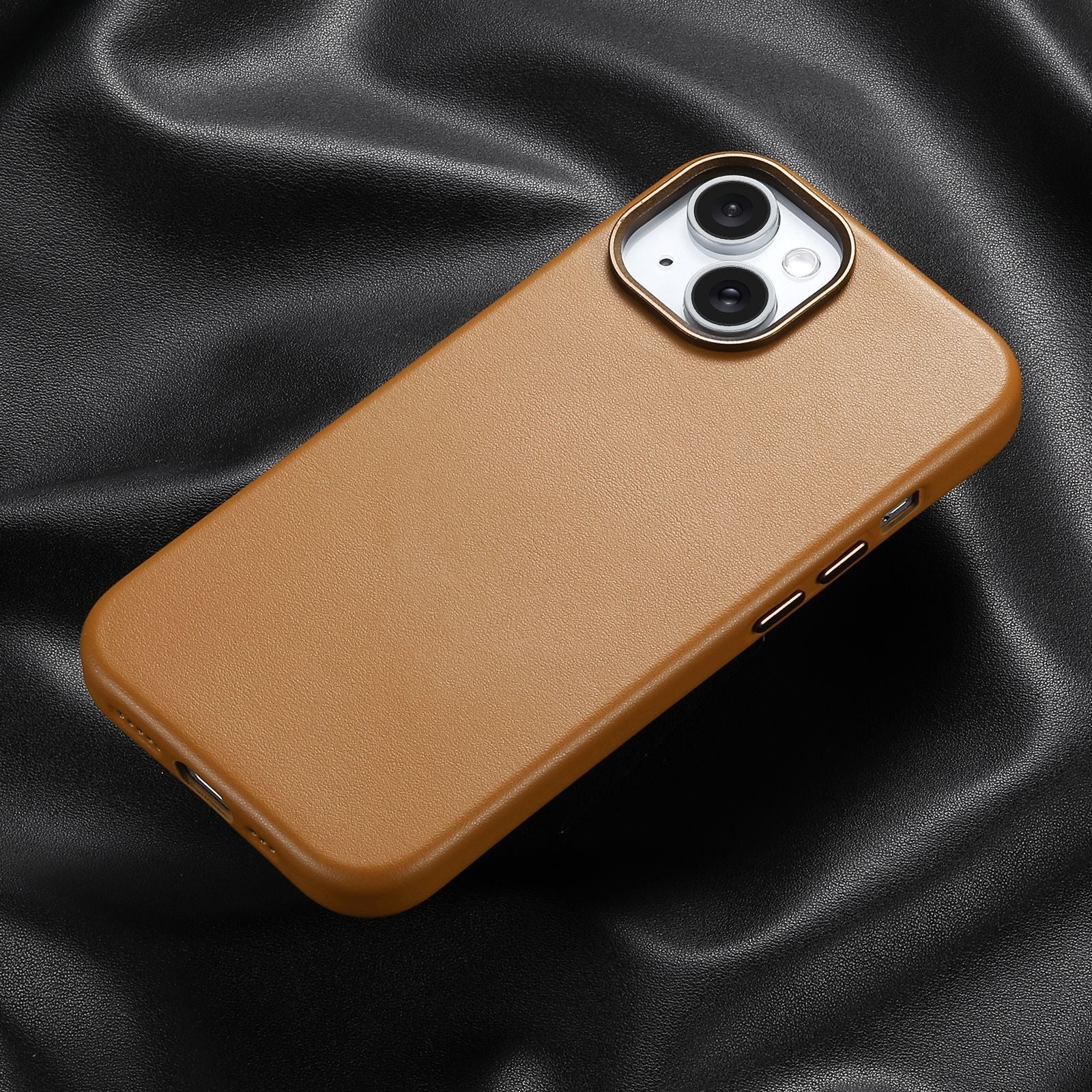 Premium Vegan Leather Phone Case – Compatible with iPhone 15 Series