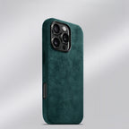 Premium Faux Suede Phone Case – Compatible with iPhone 17 Series