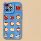 The Bite of an Apple Silicone Phone Case – Compatible with iPhone 17 Series