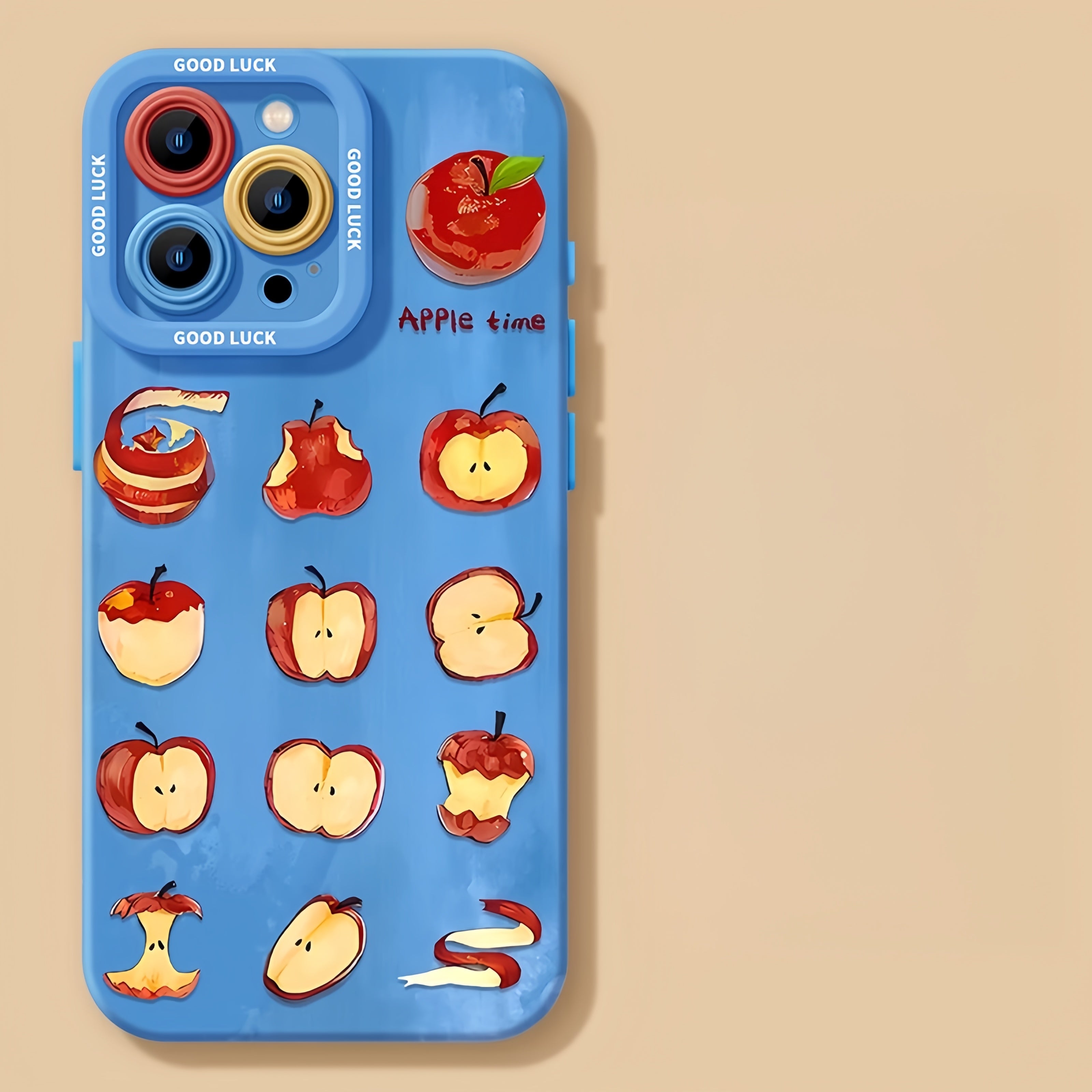 The Bite of an Apple Silicone Phone Case – Compatible with iPhone 17 Series