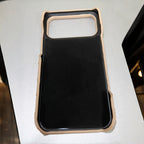 Finely Crafted Leather Crocodile-Embossed Cream White Phone Case - Compatible with iPhone 17 Series 8306