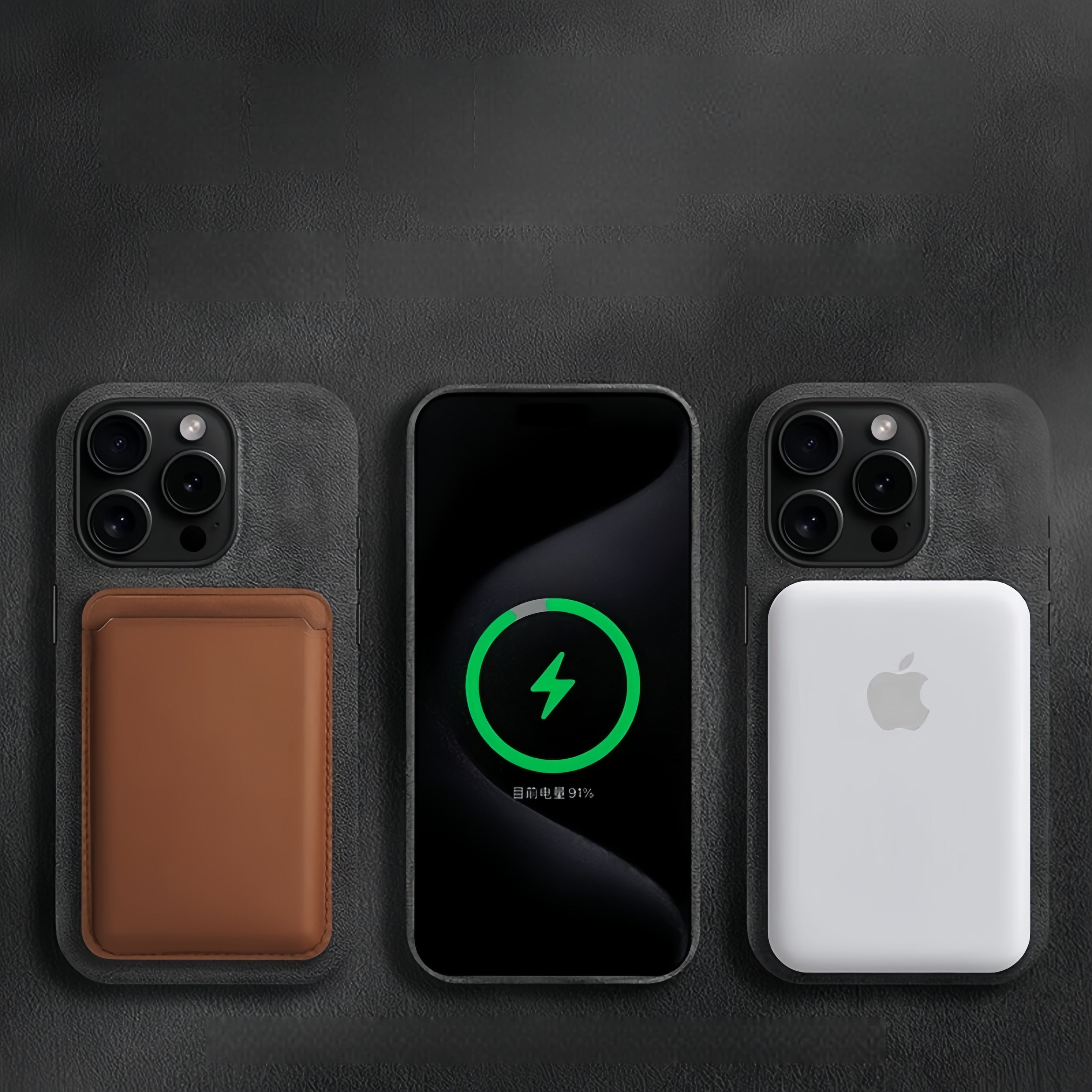 Premium Faux Suede Phone Case – Compatible with iPhone 17 Series