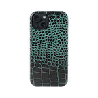 Finely Crafted Leather Crocodile-Embossed Phone Case – Compatible with iPhone 17 Series