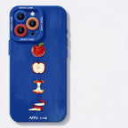 The Bite of an Apple Silicone Phone Case – Compatible with iPhone 17 Series