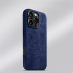 Premium Faux Suede Phone Case – Compatible with iPhone 17 Series