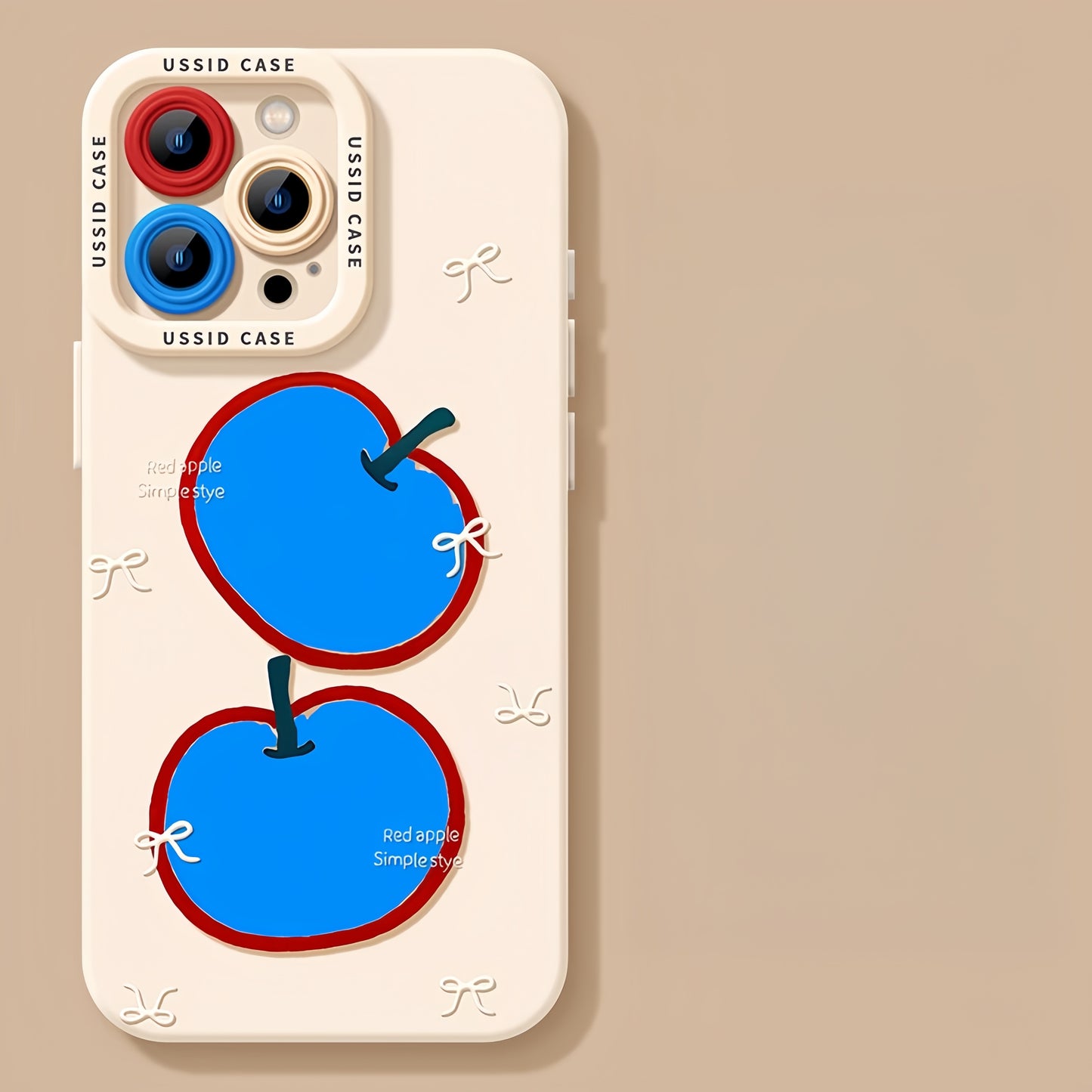 The Bite of an Apple Silicone Phone Case – Compatible with iPhone 15 Series