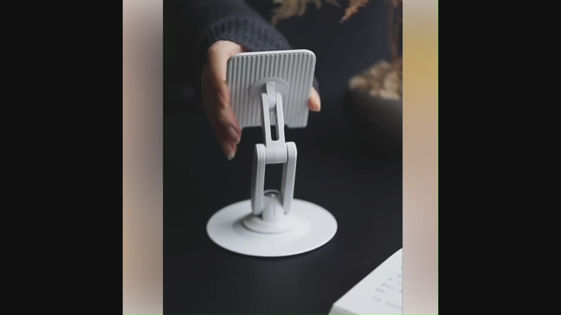 360° Rotating & Adjustable Foldable Desk Phone Stand 8206